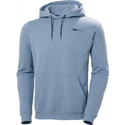 Helly Hansen F2F Hoodie Ανδρικό Αθλητικό Φούτερ με Κουκούλα Μπλε 62934-581
