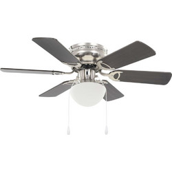 vidaXL 50537 Ανεμιστήρας Οροφής 82cm 115W με Φως Καφέ