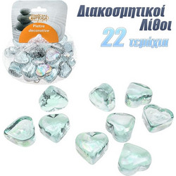 Διακοσμητικά Ornament Gemstones Φωτοδιαπερατό Σιέλ