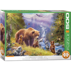 Puzzle Eurographics Οικογένεια αρκούδων του Jan Patrik XLarge 500 Κομμάτια
