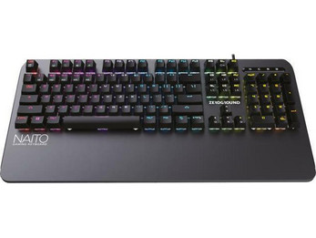Zeroground Naito KB-3500G Μηχανικό Gaming Πληκτρολόγιο με Outemu Brown Διακόπτες RGB Black