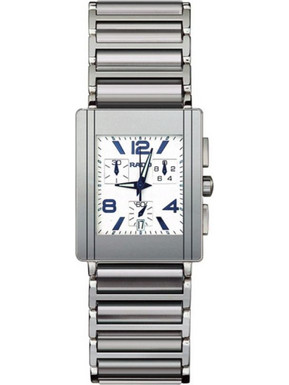 Rado Ανδρικό Ρολόι Χρονογράφος με Ασημί Μεταλλικό Μπρασελέ 53805913010