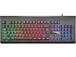 Zeroground Toromi KB-3000G Gaming Πληκτρολόγιο RGB Black