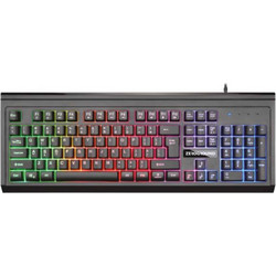 Zeroground Toromi KB-3000G Gaming Πληκτρολόγιο RGB Black