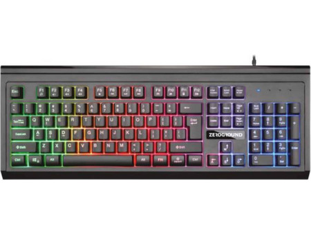 Zeroground Toromi KB-3000G Gaming Πληκτρολόγιο RGB Black