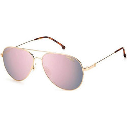 Carrera CA2031T/S DDB/0J Ανδρικά Γυαλιά Ηλίου Aviator Μεταλλικά Χρυσά με Ροζ Καθρέπτη Φακό