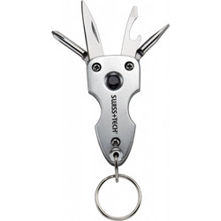 Swiss+Tech Key Ring Multi Tool 7 in 1