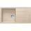 Franke Basis BFG 611-97 Beige Ένθετος Νεροχύτης Γρανίτη Αντιστρεφόμενος 97x50cm