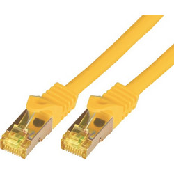 Mcab S/FTP STP Cat.7 Καλώδιο Δικτύου Ethernet 3m Yellow