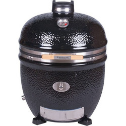 Monolith Icon Smoker Κεραμική Ψησταριά Κάρβουνου Καπνιστήριο με Καπάκι Επιφάνειας 55cm