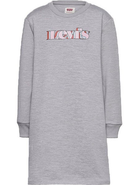 Levi's Παιδικό Φόρεμα Γκρι 4ED735