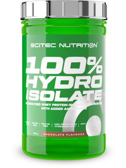 Scitec Nutrition 100% Hydro Isolate Chocolate Πρωτεΐνη Ορού Γάλακτος Γράμμωσης Χωρίς Γλουτένη 700gr