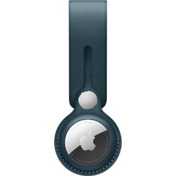 Apple AirTag Leather Loop Baltic Blue