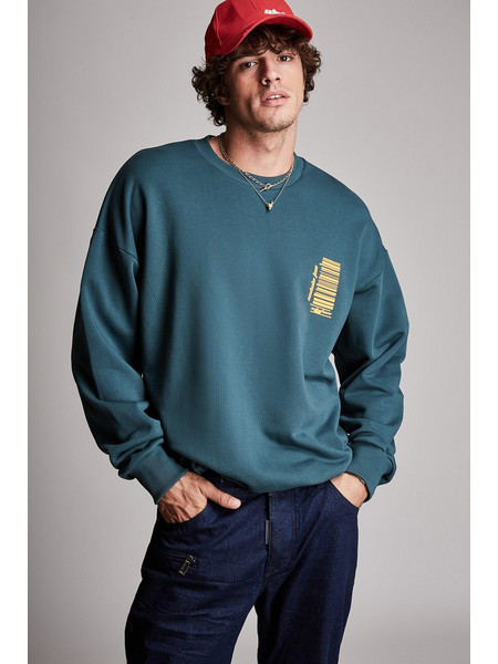Stefan 3D Barcode Logo Sweater 3015-F/W22