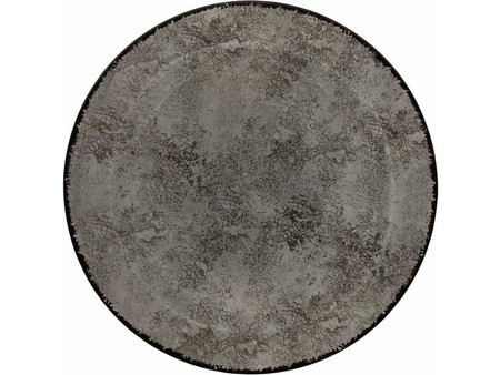 Oriana Ferelli Πιάτο Ρηχό Πορσελάνης Grey 27cm PR18274601