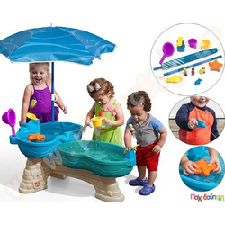 Step2 Τραπεζάκι Παιχνιδιού Νερού Με Ομπρέλα Spill n' Splash 864500