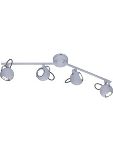 Trio Lighting BASTIA R80054031 Φωτιστικό Σποτ 4 X GU10 Λευκό