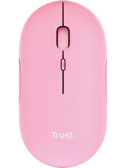 Trust Puck Ασύρματο Bluetooth Ποντίκι Pink