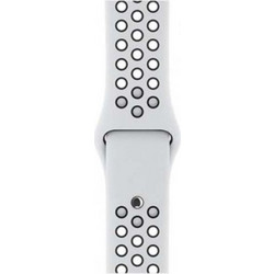 Devia Sport2 Deluxe Λουράκι Σιλικόνης White / Black (Apple Watch 38 / 40 / 41mm)