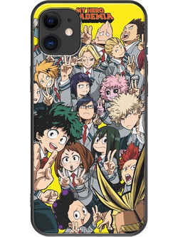 Θήκη My Hero Academia iPhone 11 Black TPU (Μαύρη Σιλικόνη)