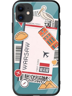 Θήκη Ticket To Warsaw iPhone 11 Groove TPU (Tempered Glass και TPU)