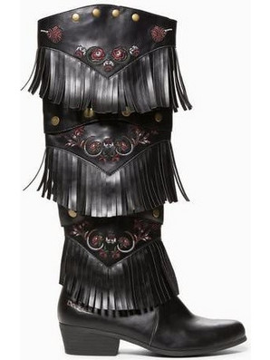 Desigual καουμπόϊκες μπότες 3 σε 1 totem gipsy patch (18WSTP01)