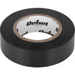 DM-0413-K . Μονωτική Ταινία REBEL (0.13mmx19mm) 9m Μαύρη