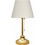 HomeMarkt HM7591.02 Πορτατίφ Ε27 Λευκό Χρυσό Φ22xΥ45cm