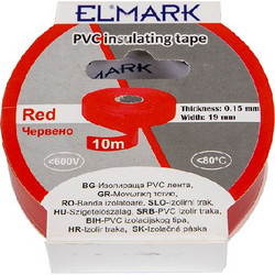 INSULATING TAPE 10mx19mm RED - 51014