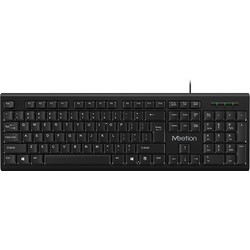 Meetion MT-K100 Black Πληκτρολόγιο