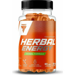 Trec Nutrition Herbal Energy 800mg 60 Κάψουλες