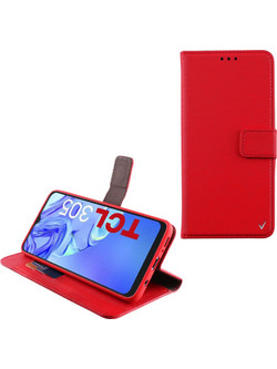 Volte-Tel Allure Θήκη Wallet TCL 30 / TCL 30 5G / TCL 30+ Red