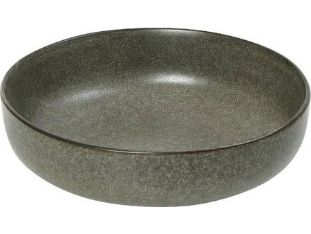 Espiel Πιάτο Βαθύ Κεραμικό Step Etna Olive 17.5cm FRL114K4
