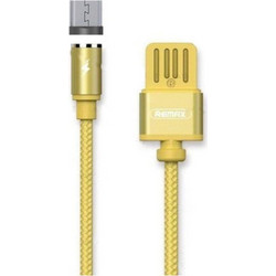 Μαγνητικό Καλώδιο Ταχείας Φόρτισης, Gravity Series Data Cable for Micro USB, Remax RC-095m