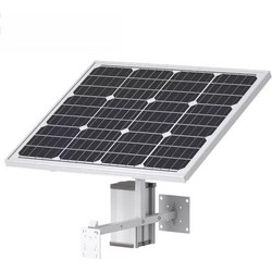 Set αυτόνομο Ηλιακό Panel 80W 18Vμε βάση στήριξης για κάμερα και μπαταρία 12V 60Αh κλειστού τύπου Mars DK-80W-60AH