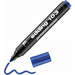 Μαρκαδόρος Edding 103 Ανεξίτηλος Μπλε 1,5-3mm