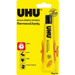 ΚΟΛΛΑ UHU FLEX & CLEAN 20ml ΥΓΡΗ 051399320