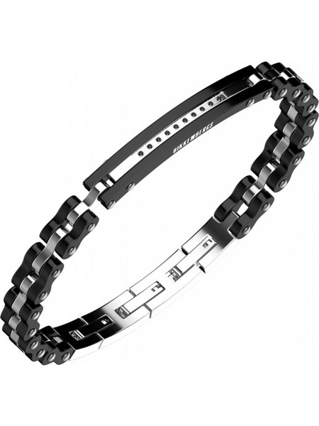 Bikkembergs Ανδρικό Βραχιόλι Χειροπέδα από Ατσάλι CLAB17BW