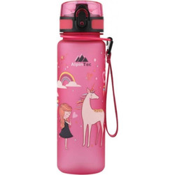 AlpinPro AlpinTec Kids Princess Παιδικό Μπουκάλι Πλαστικό BPA Free Φούξια 500ml