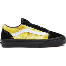 Vans Old Skool Παιδικά Sneakers Μαύρα Κίτρινα VN0A4BUUY23