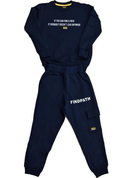Potre Παιδικό Σετ Φόρμας Navy Μπλε 17110