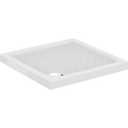 Ντουζιέρα Τετράγωνη Λευκή Πορσελάνης 90Χ90 Ideal Standard Sevafresh W836301