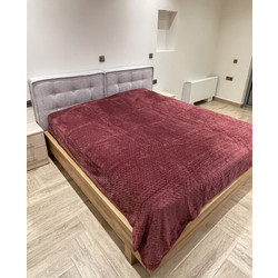 ΚΟΥΒΕΡΛΙ ΓΙΑ ΔΙΠΛΟ ΚΡΕΒΑΤΙ ΜΠΟΡΝΤΟ 220X240 KOUV03
