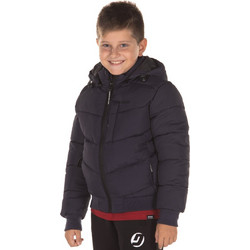 District75 Παιδικό Μπουφάν Χειμωνιάτικο Puffer Μπλε 222KBJA-528-011