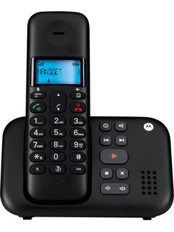Motorola T311 Ασύρματο Τηλέφωνο με Ανοιχτή Ακρόαση Μαύρο