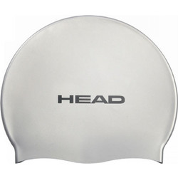 Head Σκουφάκι Silicone Flat Ασημί