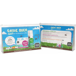 Pharmalead Game Over Nobit Insect Repellent Spray για Μετά το Τσίμπημα 100ml + Εντομοαπωθητικά Αυτοκόλλητα 24τμχ + Απολυμαντικό Roll-On 20ml