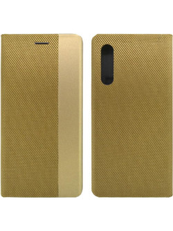Ancus Magnetic Canvas Book Gold (Xiaomi Mi 9)