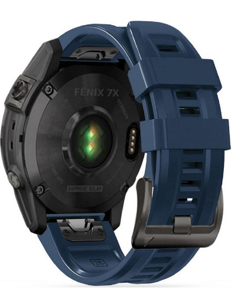 Tech-Protect Iconband Λουράκι Σιλικόνης Navy Blue (Fenix 5 / 6 / 6 Pro / 7)