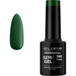 Elixir Semigel 749 Timber Ημιμόνιμο Βερνίκι Νυχιών 5ml